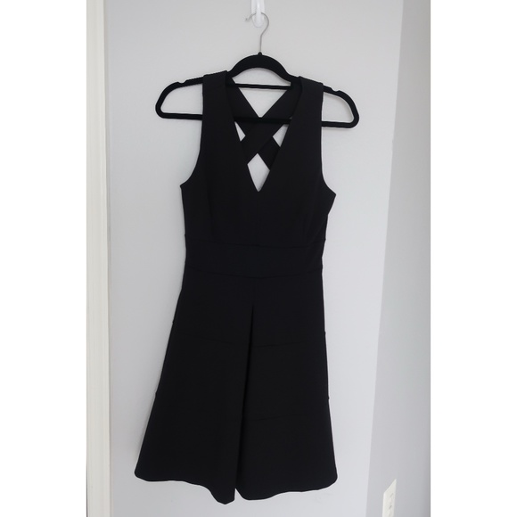 Banana Republic Dresses & Skirts - Banana Republic Cross Black Dress